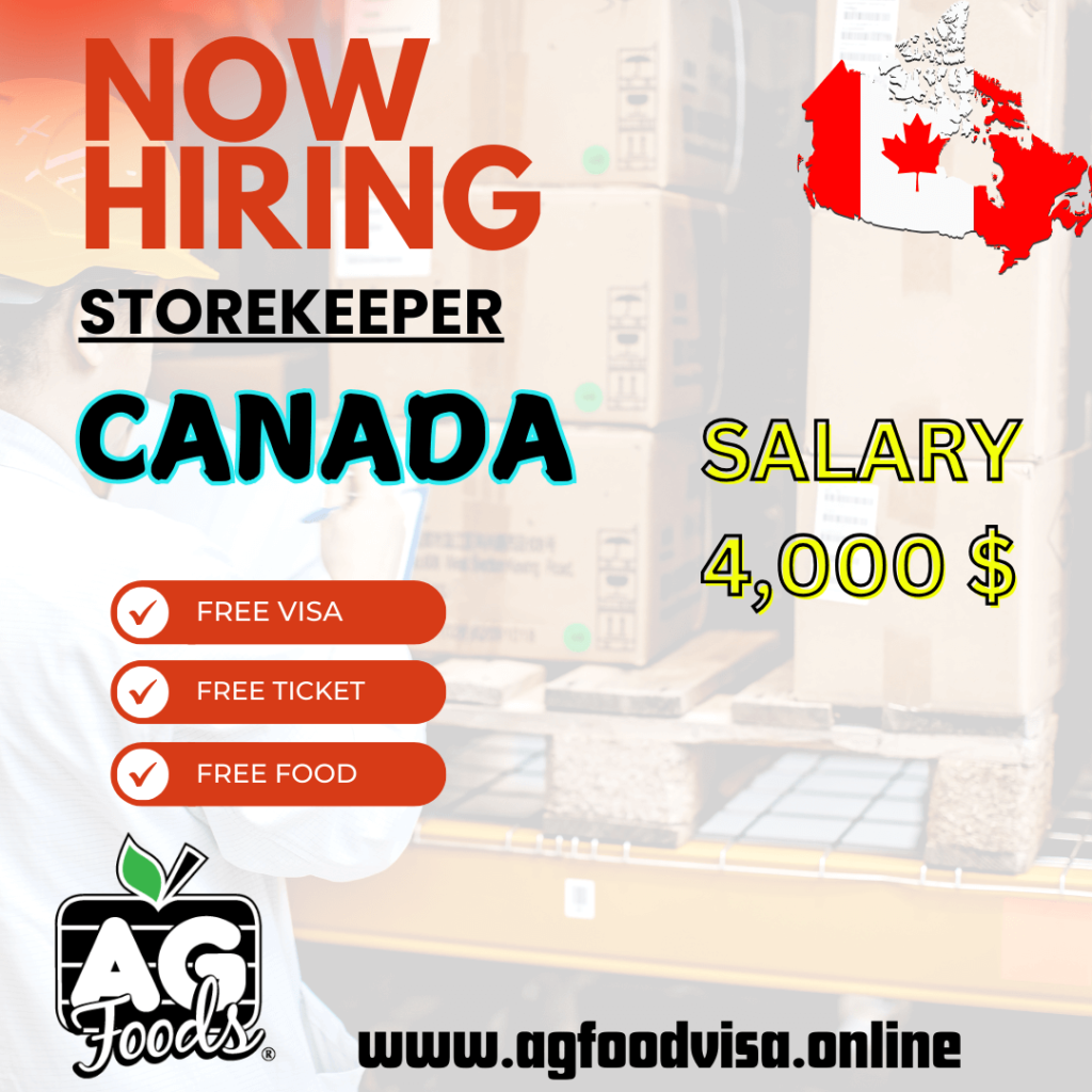 storekeeper jobs in canada